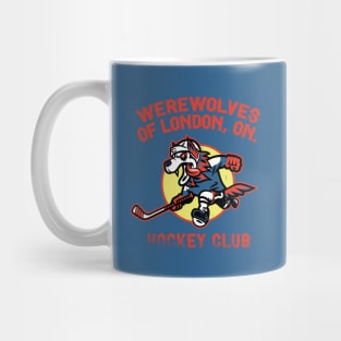 Werewolves of London, ON Hockey Club (red variation) Mug